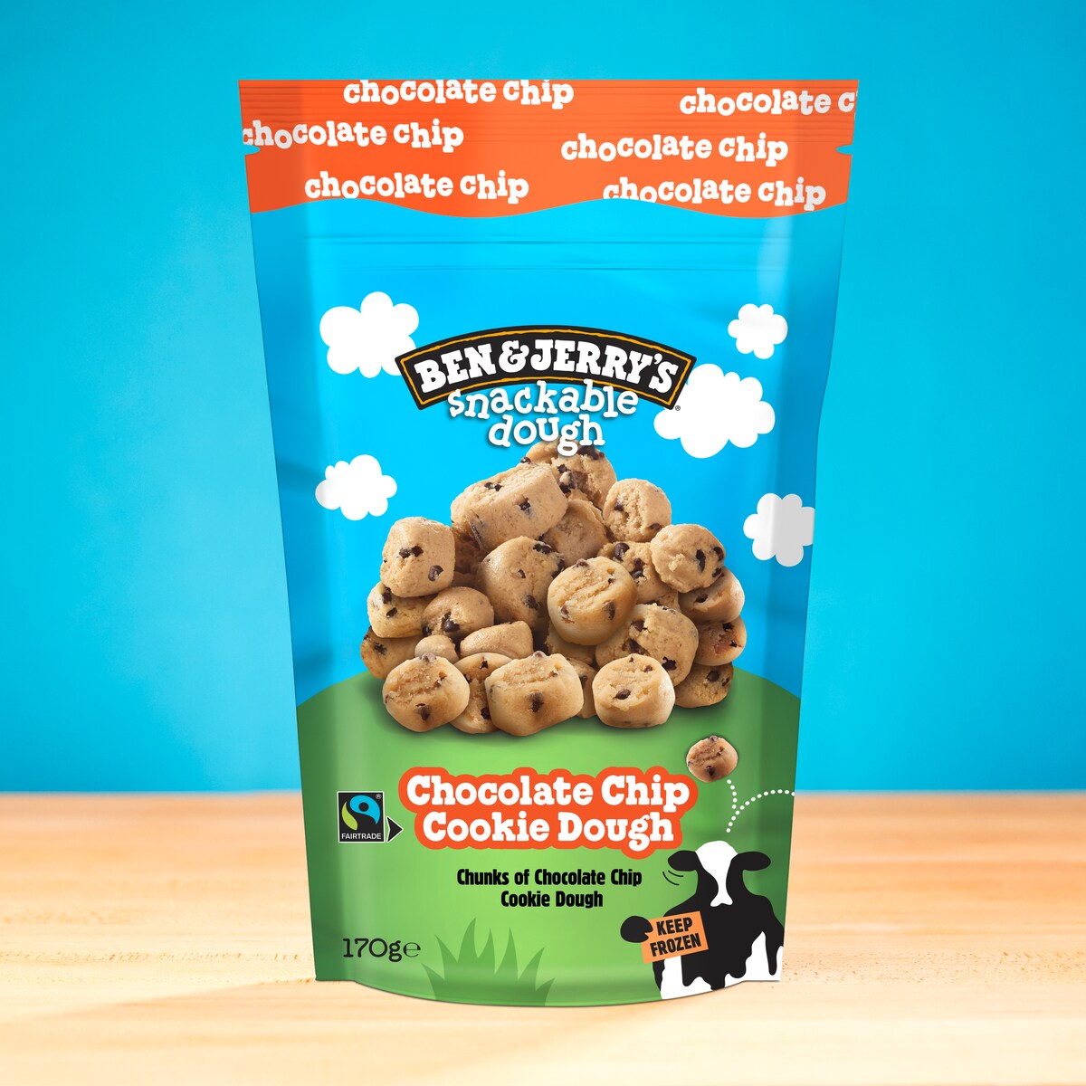 Chocolate Chip Cookie Dough Chunks - Bag 3 / 4
