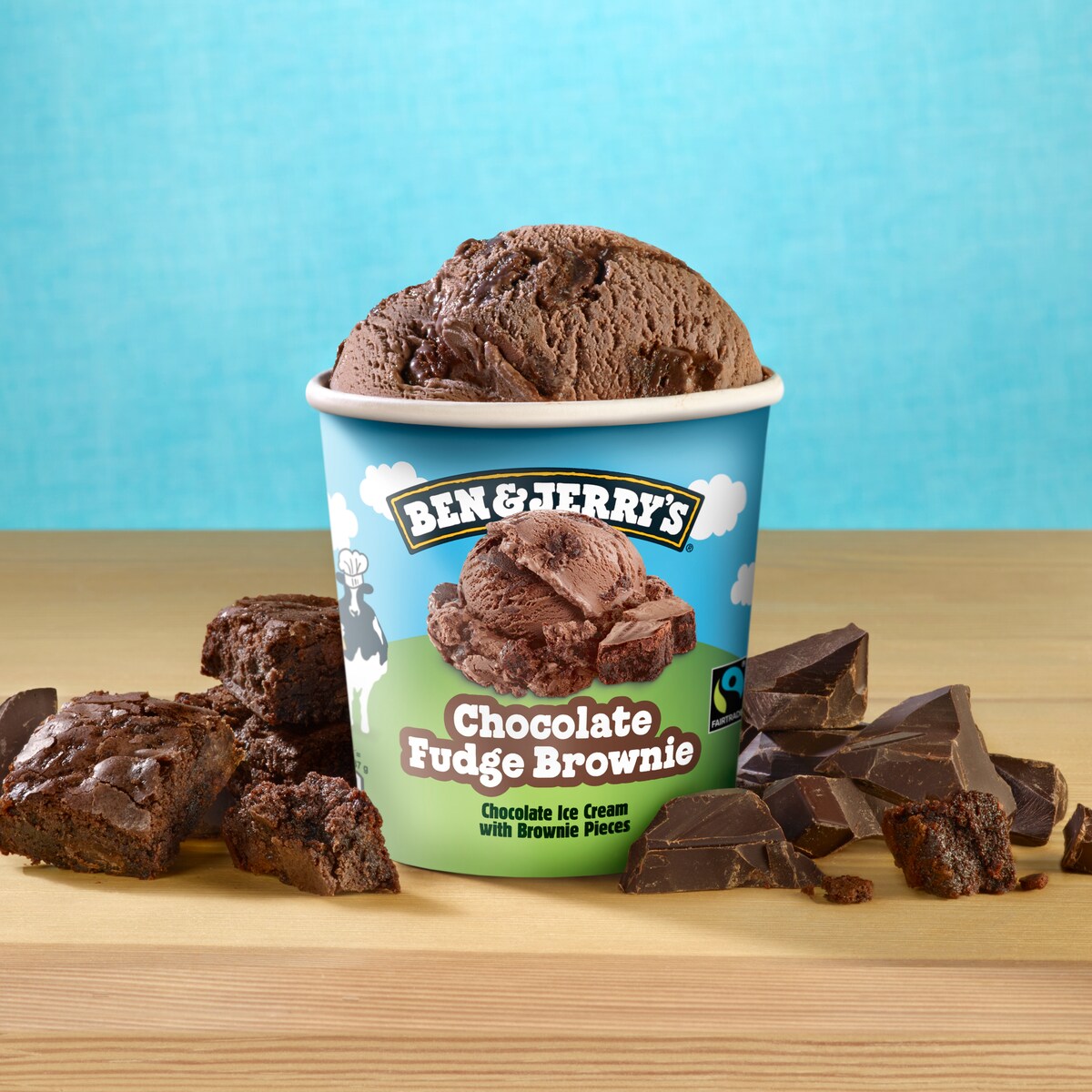 Chocolate Fudge Brownie Glace Pint 4 / 5